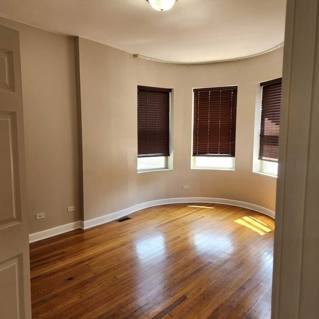 3700 W Cermak Rd Unit 1, Chicago, IL 60623 - spare room with hardwood / wood-style floors and basketball hoop