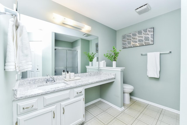 30W050 Willow Ln Unit 30W050, Warrenville, IL 60555 - full bathroom featuring a shower stall and vanity