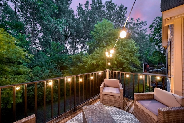 30W050 Willow Ln Unit 30W050, Warrenville, IL 60555 - balcony featuring an outdoor hangout area