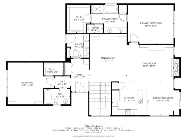 846 Colchester Dr, Oswego, IL 60543 - view of home floor plan