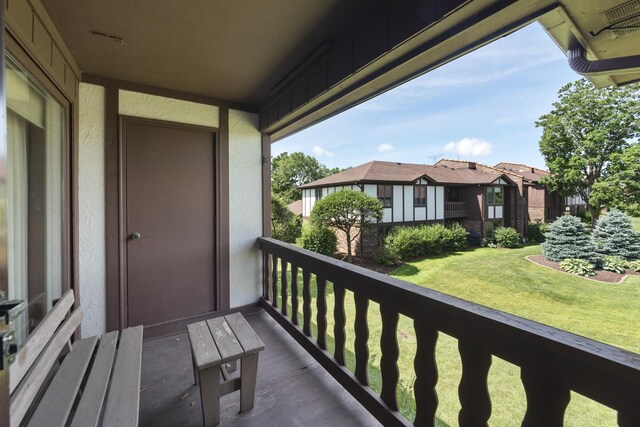 12912 Mill Dr E, Palos Park, IL 60464 - balcony with a residential view
