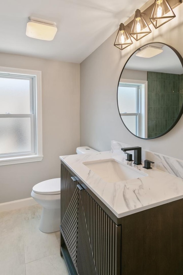 2263 S 14th Ave, North Riverside, IL 60546 - bathroom featuring vanity and tile patterned flooring