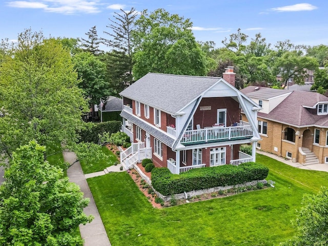 718 S Washington Ave, Park Ridge, IL 60068 - view from above of property