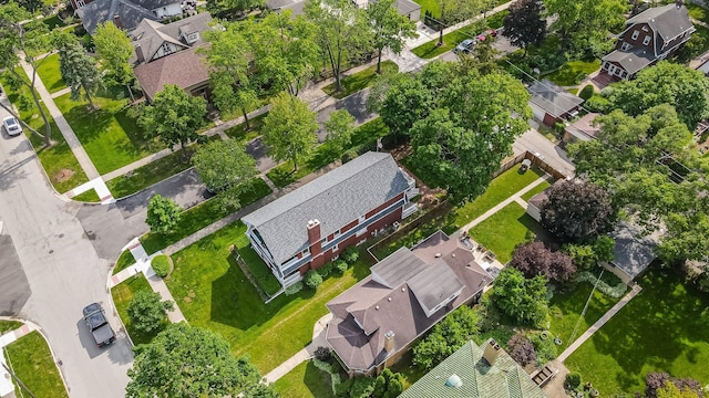 718 S Washington Ave, Park Ridge, IL 60068 - aerial view of residential area