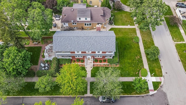718 S Washington Ave, Park Ridge, IL 60068 - aerial view of property and surrounding area