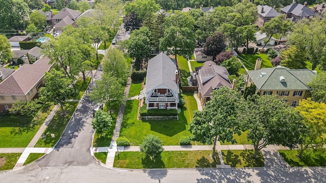 718 S Washington Ave, Park Ridge, IL 60068 - aerial view of residential area