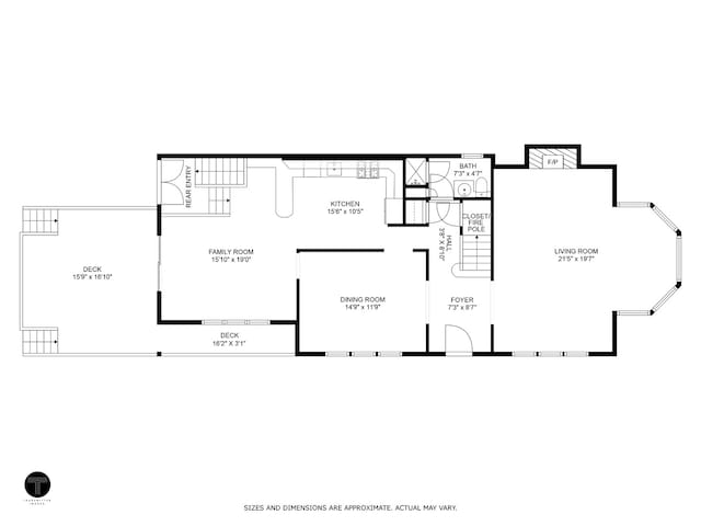 718 S Washington Ave, Park Ridge, IL 60068 - view of home floor plan