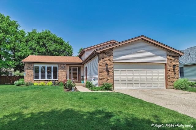3406 W Bretons Dr, Mchenry, IL 60050 - single story home featuring brick siding, an attached garage, and concrete driveway