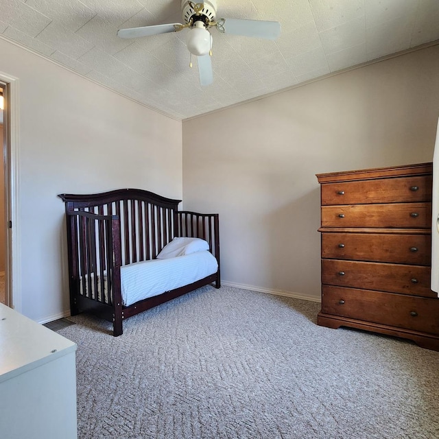 700 W Lafayette St, Ottawa, IL 61350 - bedroom with carpet flooring and ceiling fan