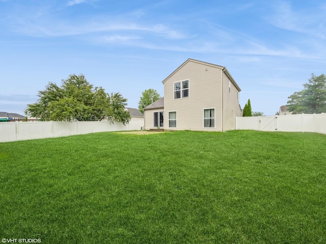 11880 Everglades Rd, Huntley, IL 60142 - rear view of house with a fenced backyard
