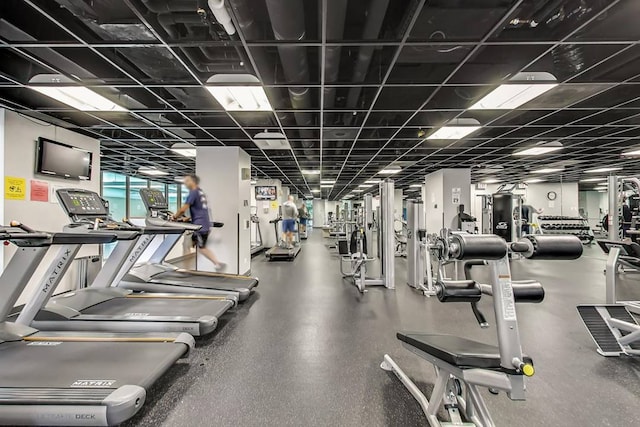 222 N Columbus Dr Unit 4803, Chicago, IL 60601 - view of gym