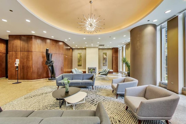 222 N Columbus Dr Unit 4803, Chicago, IL 60601 - community lobby featuring recessed lighting