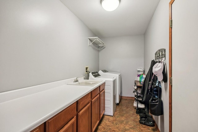5509 Hickory Grove Ct, Plainfield, IL 60586 - laundry room with washer and clothes dryer and cabinet space