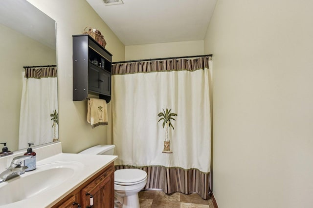 5509 Hickory Grove Ct, Plainfield, IL 60586 - bathroom with vanity and a shower with shower curtain