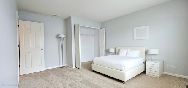 1793 Lanyon Dr, Bartlett, IL 60103 - bedroom featuring light carpet and a closet