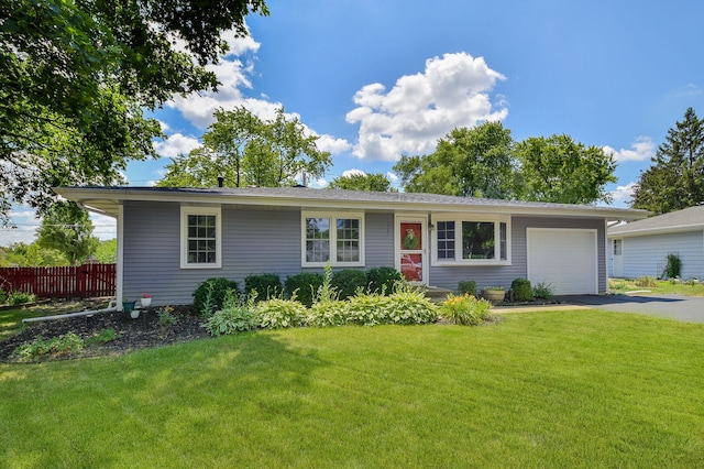 1747 Pleasant Ave, Saint Charles, IL 60174 - ranch-style home featuring driveway and an attached garage