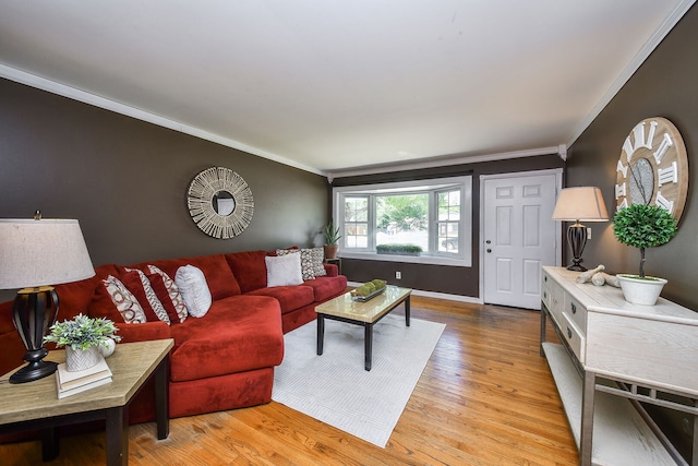 1747 Pleasant Ave, Saint Charles, IL 60174 - living room with ornamental molding and wood finished floors