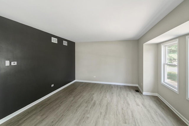 4117 186th Pl, Country Club Hills, IL 60478 - unfurnished room featuring wood finished floors and baseboards