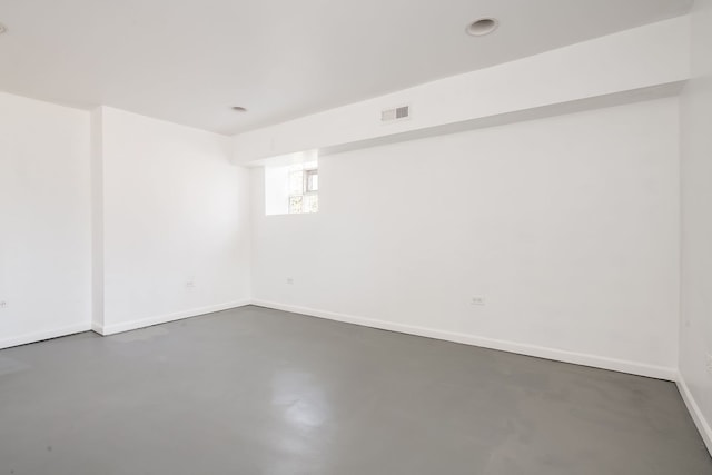 1833 Cuyler Ave, Berwyn, IL 60402 - empty room featuring finished concrete flooring