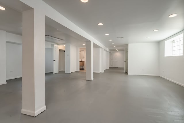 1833 Cuyler Ave, Berwyn, IL 60402 - basement with recessed lighting