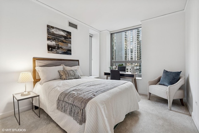 420 E Waterside Dr Unit 1103, Chicago, IL 60601 - bedroom featuring carpet floors and a wall of windows