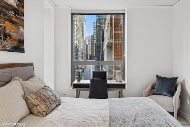 420 E Waterside Dr Unit 1103, Chicago, IL 60601 - bedroom with floor to ceiling windows