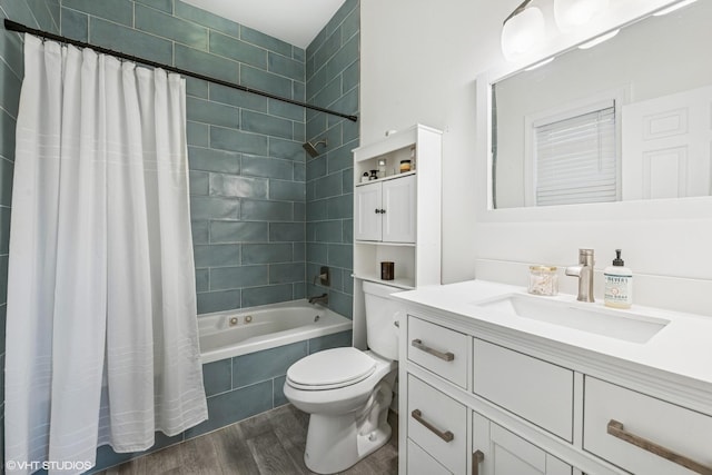 2930 N Damen Ave Unit 2, Chicago, IL 60618 - full bath with wood finished floors, vanity, and tiled shower / bath