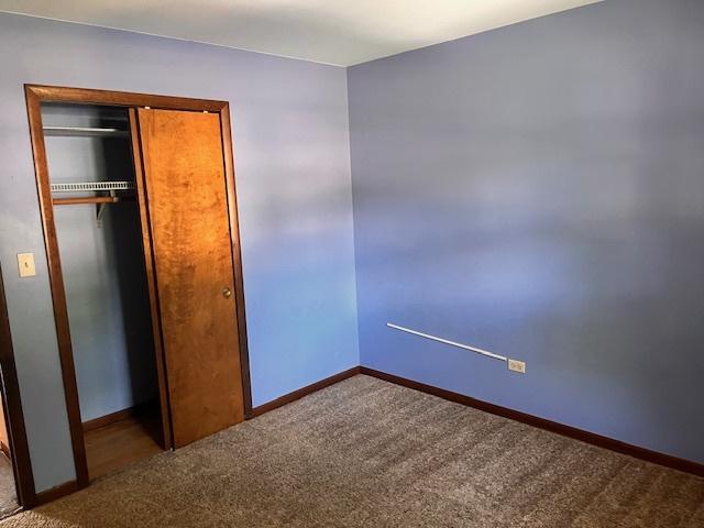 5245 Fairmount Ave, Downers Grove, IL 60515 - unfurnished bedroom with carpet and a closet