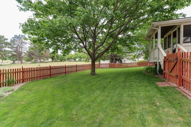 3003 Providence Dr, Bloomington, IL 61704 - view of fenced backyard