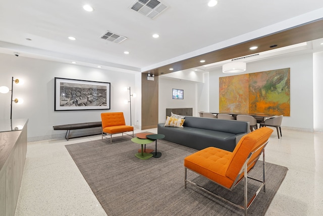 165 N Canal St Unit 1219, Chicago, IL 60606 - building lobby featuring recessed lighting and a security system