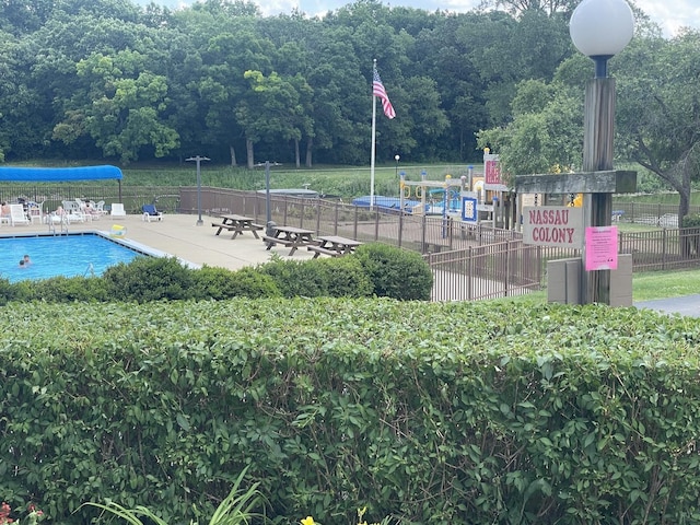 45 Nassau Colony Unit 4, Fox Lake, IL 60020 - community pool featuring a patio