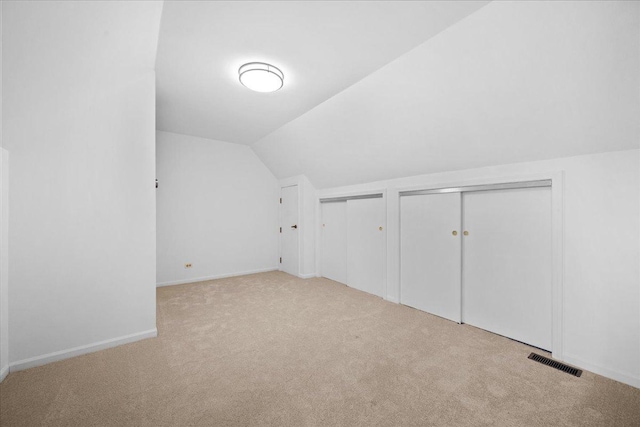 1280 Lawrence Ave, Lake Forest, IL 60045 - additional living space featuring carpet and lofted ceiling