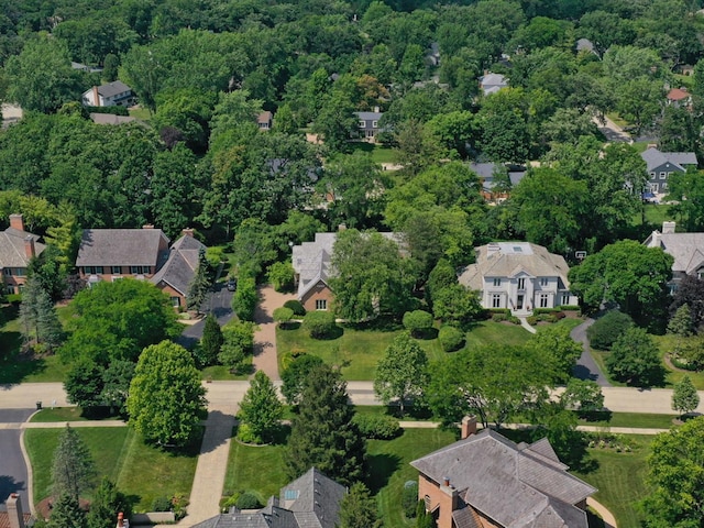 1280 Lawrence Ave, Lake Forest, IL 60045 - aerial view of property's location featuring nearby suburban area