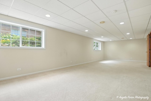 312 Whitaker Trl Unit 312, Mchenry, IL 60050 - empty room featuring recessed lighting, carpet floors, and a smoke detector
