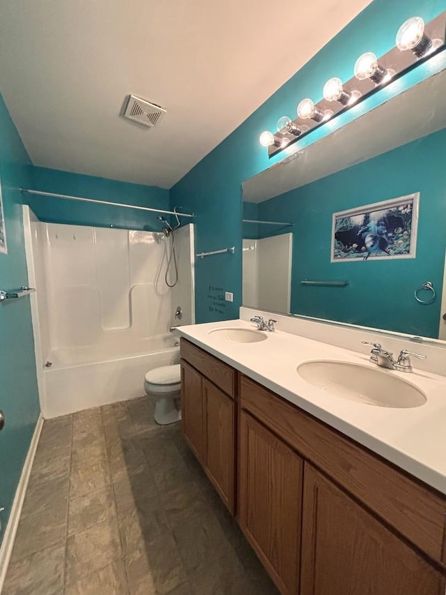 1805 Clarence Rd, Joliet, IL 60431 - full bath featuring double vanity and bathtub / shower combination