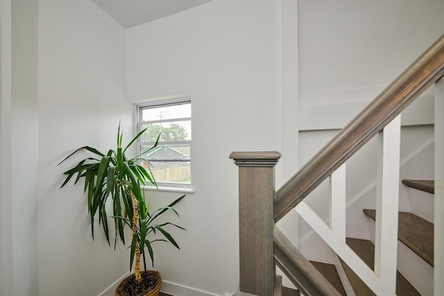 1931 N Leamington Ave, Chicago, IL 60639 - stairs with baseboards