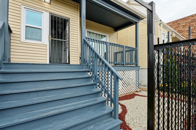 1931 N Leamington Ave, Chicago, IL 60639 - property entrance with a porch