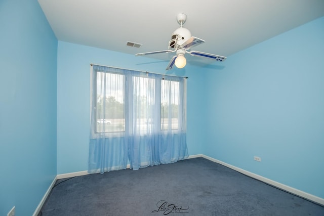 15516 Frontage Rd, Markham, IL 60428 - empty room featuring carpet and ceiling fan