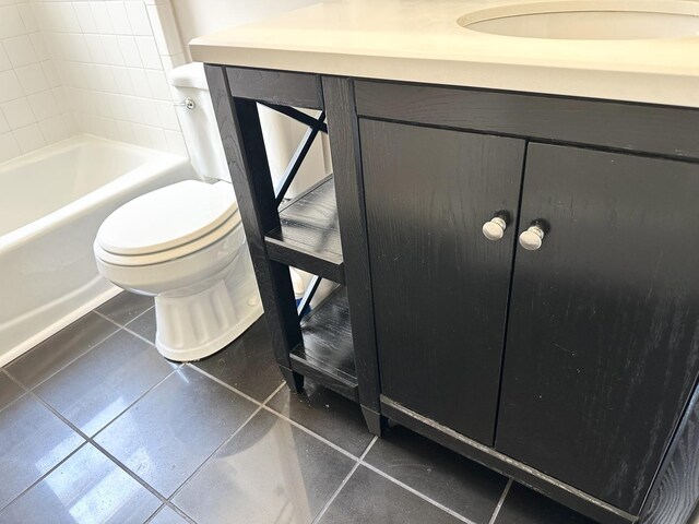 652 Beckman Dr, Kankakee, IL 60901 - bathroom featuring vanity and tile patterned floors