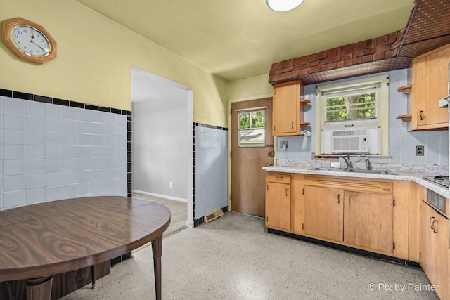 4421 Elmleaf Dr, Mchenry, IL 60051 - kitchen with open shelves and cooling unit