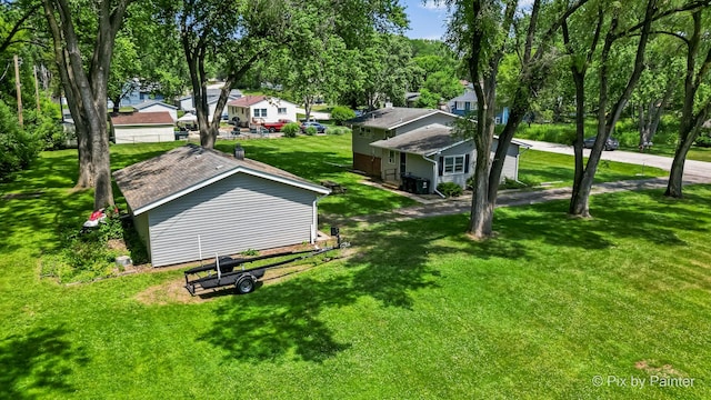 4421 Elmleaf Dr, Mchenry, IL 60051 - view of grassy yard featuring a residential view