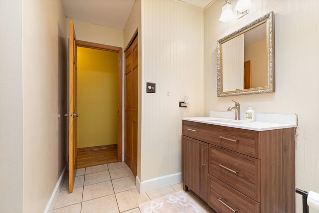 13635 W Ironwood Cir, Homer Glen, IL 60491 - bathroom featuring vanity and tile patterned floors