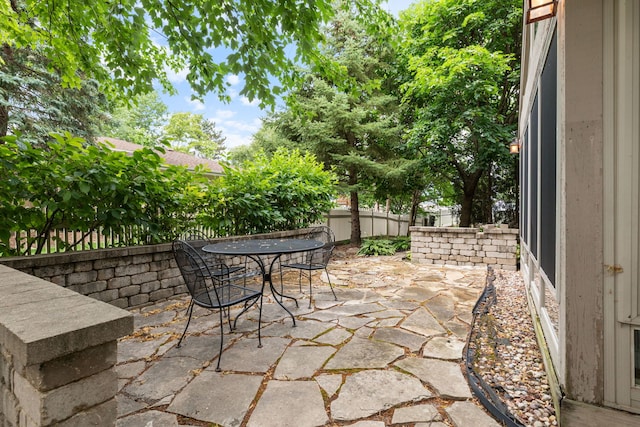 13635 W Ironwood Cir, Homer Glen, IL 60491 - view of patio / terrace featuring outdoor dining area