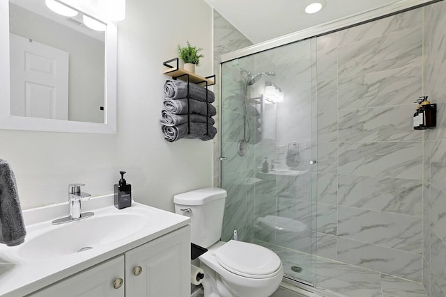 2355 W Congress Pkwy Unit 1, Chicago, IL 60612 - full bath with vanity and a shower stall