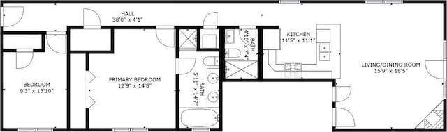 2355 W Congress Pkwy Unit 1, Chicago, IL 60612 - view of property floor plan