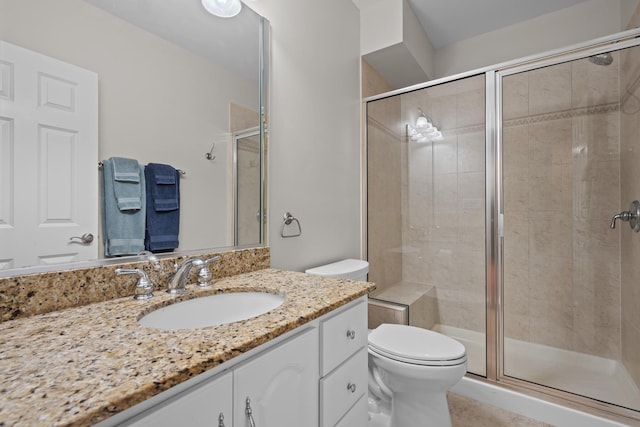 2210 Center Ave, Northbrook, IL 60062 - bathroom featuring vanity and a stall shower