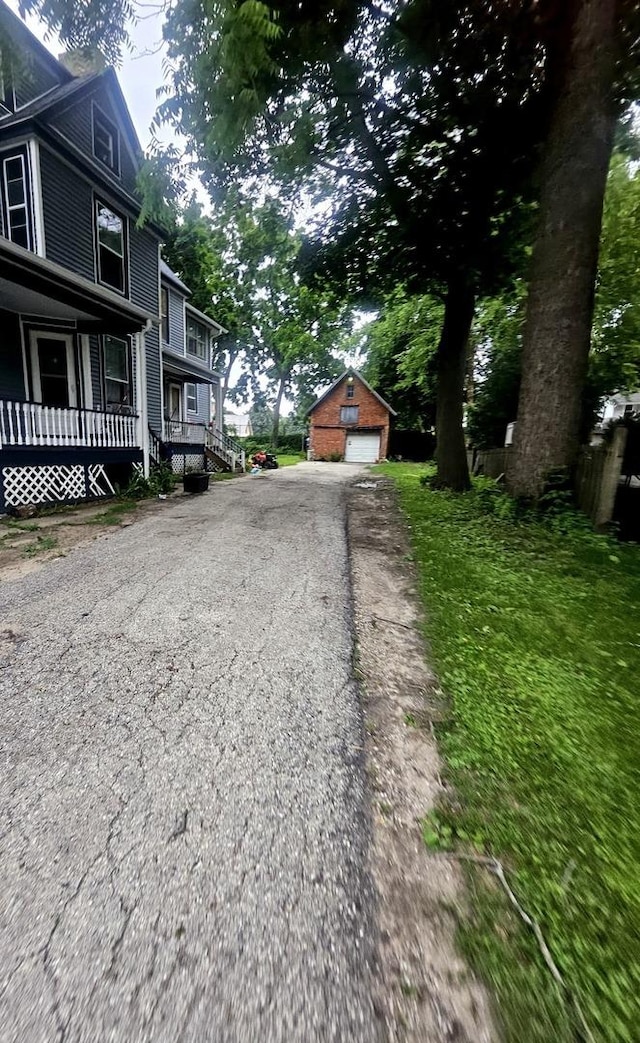 723 N County St, Waukegan, IL 60085 - view of asphalt driveway