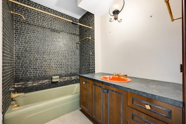 20020 Western Ave, Olympia Fields, IL 60461 - bathroom with bathtub / shower combination and vanity