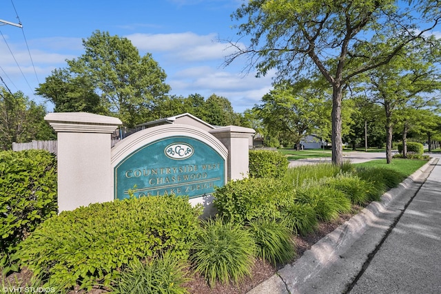 1583 Bayview Dr, Lake Zurich, IL 60047 - view of community / neighborhood sign
