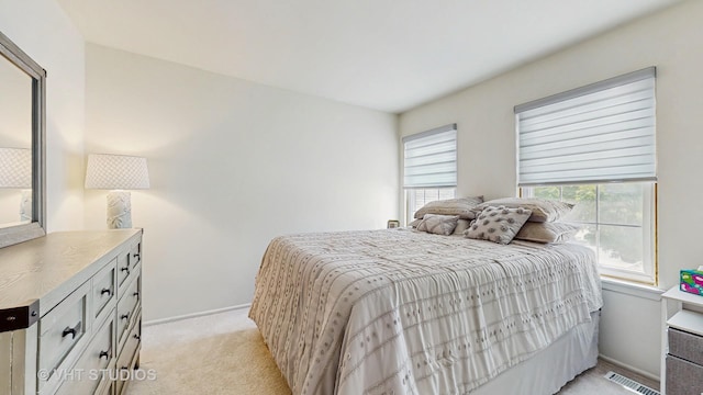 2328 Sedgfield Ct, Schaumburg, IL 60194 - bedroom with light carpet and baseboards